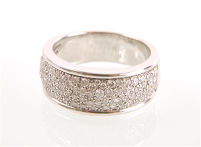 Brillant Ring zus. 1,00 ct - Jewellery and watches