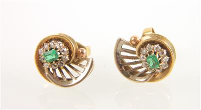 Diamantohrstecker zus. ca. 0,40 ct - Jewellery and watches