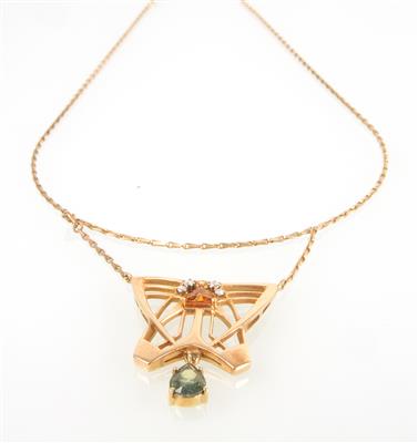 Art Deco Brillantcollier - Klenoty a náramkové