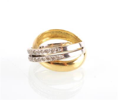 Brillant Ring zus. ca. 0,30 ct - Schmuck und Uhren