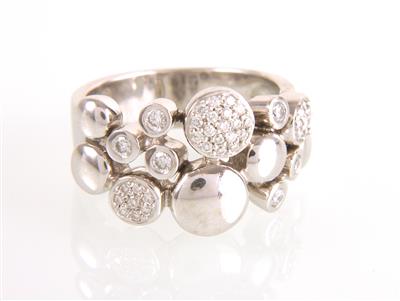 Brillant-Ring zus. ca.0,55 ct - Jewellery and watches