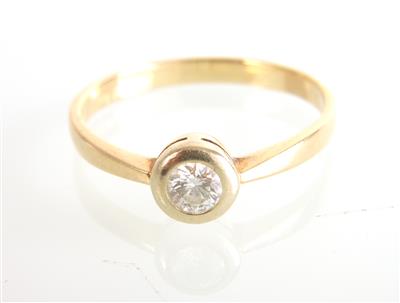 Brillantsolitär ca. 0,20 ct - Jewellery and watches