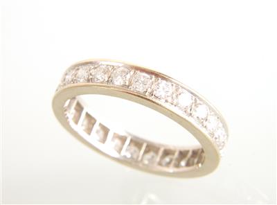 Brillantmemoryring zus. 1,25 ct - Jewellery and watches