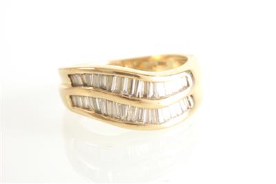 Diamant Ring zus. ca. 1,10 ct - Gioielli e orologi