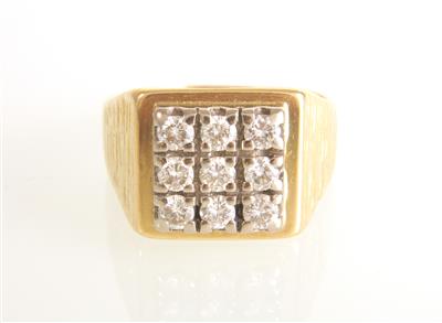 Brillantring zus. ca. 0,60 ct - Gioielli e orologi