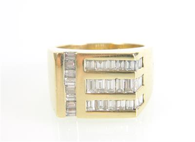 Diamant Ring zus. ca. 1,80 ct - Gioielli e orologi