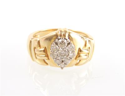 Brillantring zus. 0,52 ct - Klenoty a Hodinky