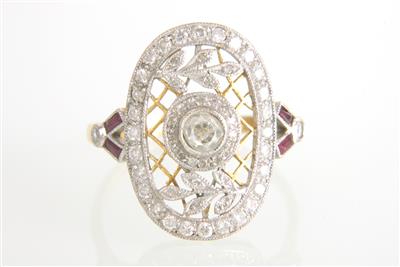 Diamant-Brillantring zus. ca. 0,75 ct - Gioielli e orologi