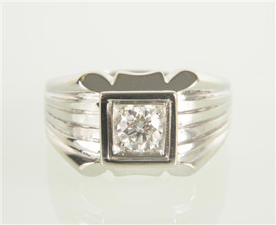 Brillantsolitär ca. 0,45 ct - Jewellery and watches