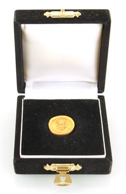 Goldmedaille "100 Jahre Kapsch" - Klenoty a Hodinky