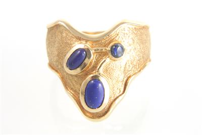 Lapislazuli Ring - Schmuck und Uhren