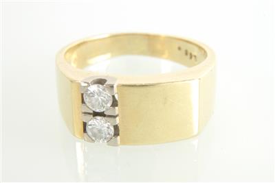 Brillantring zus. 0,46 ct - Klenoty a Hodinky