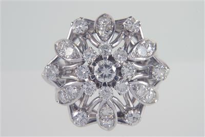 Brillantring zus. ca. 1,60 ct - Schmuck und Uhren