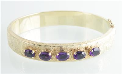 Amethystarmreifen - Schmuck und Uhren