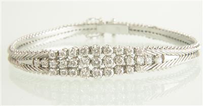 Brillant Armband zus. ca. 1,50 ct - Klenoty a Hodinky