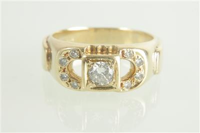 Brillantdiamantdamenring - Jewellery and watches