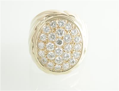 Brillantring zus. 1,30 ct - Klenoty a Hodinky