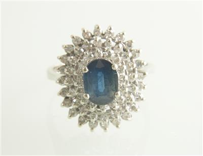 Diamantring zus. ca. 0,60 ct - Gioielli e orologi