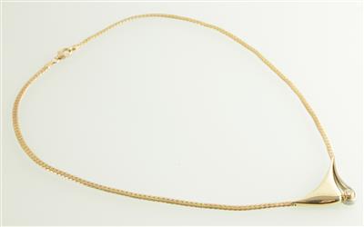 Brillantcollier ca. 0,10 ct - Gioielli e orologi