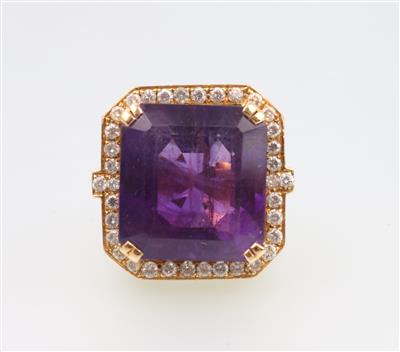 Amethyst Brillantring - Gioielli e orologi