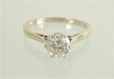 Brillantsolitärring 0,95 ct - Schmuck und Uhren