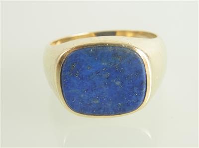 Lapis-Lazuli-Ring - Schmuck und Uhren