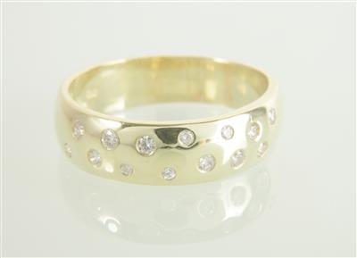 Brillantring zus. ca. 0,25 ct - Schmuck und Uhren