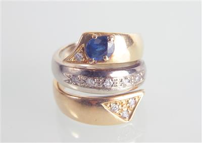 Diamant Saphirring - Jewellery and watches