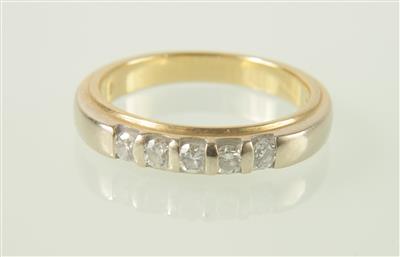 Brillantring zus. ca. 0,25 ct - Schmuck und Uhren