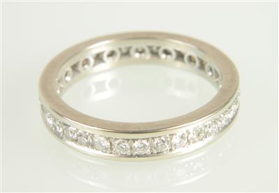 Brillant Memoryring zus. ca. 1,00 ct - Jewellery and watches