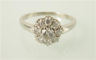 Brillantring zus. 0,77 ct - Klenoty a Hodinky