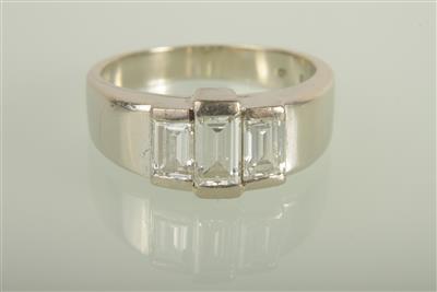 Diamantring zus. 1,75 ct (grav.) - Schmuck und Uhren