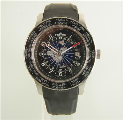Fortis B-47 World Timer GTM - Jewellery and watches