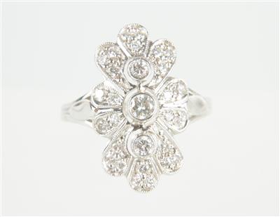 Brillantring zus. ca. 0,65 ct - Schmuck und Uhren