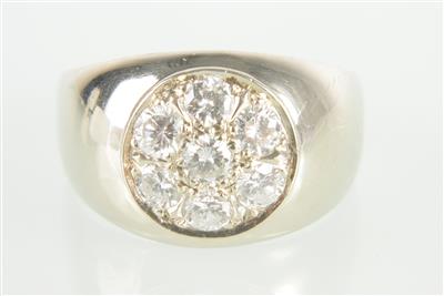 Brillantring zus. ca. 1,05 ct - Gioielli e orologi