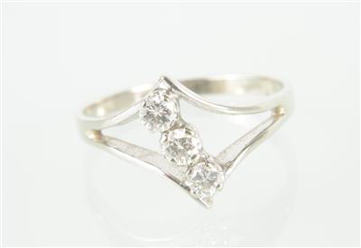 Brillantring zus. 0,35 ct - Klenoty a Hodinky