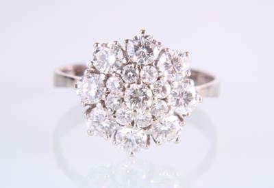 Brillantring zus. ca. 2,10 ct - Klenoty a Hodinky