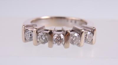 Brillantring zus. 0,75 ct - Klenoty a Hodinky