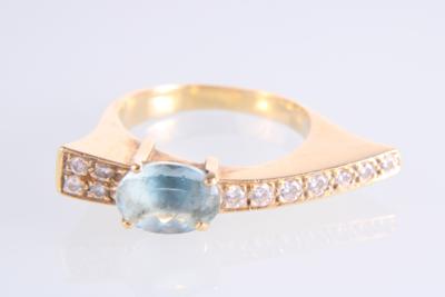 Brillant Aquamarinring - Šperky a hodinky
