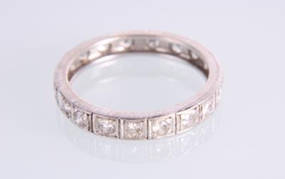 Diamant Memoryring zus. ca. 0,60 ct - Jewellery and watches