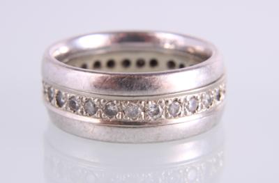 Brillantmemoryring 3-teilig zus. ca. 0,70 ct - Jewellery and watches