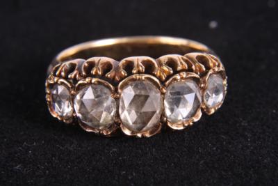 Diamantring zus. ca. 1,30 ct - Jewellery and watches
