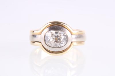 Diamantsolitär ca. 1,40 ct - Jewellery and watches