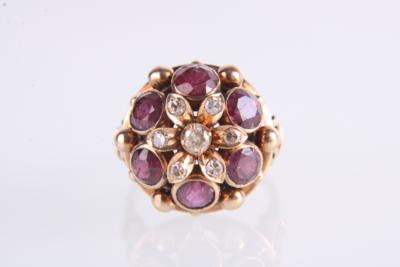 Brillant Diamant Rubinring - Jewellery and watches