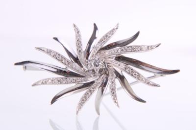 Brillant-/Diamantanhänger zus. ca. 0,45 ct - Schmuck und  Uhren